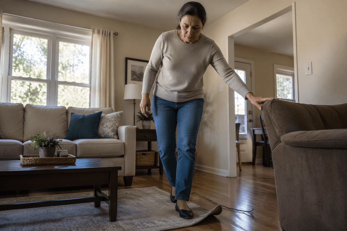 Spotting hidden trip patterns in everyday rooms